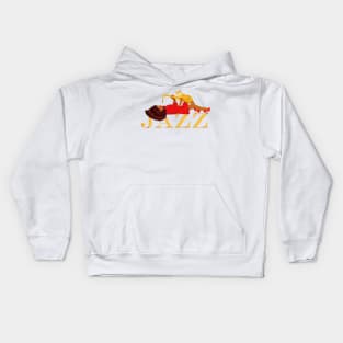 The jazz girl 2 Kids Hoodie